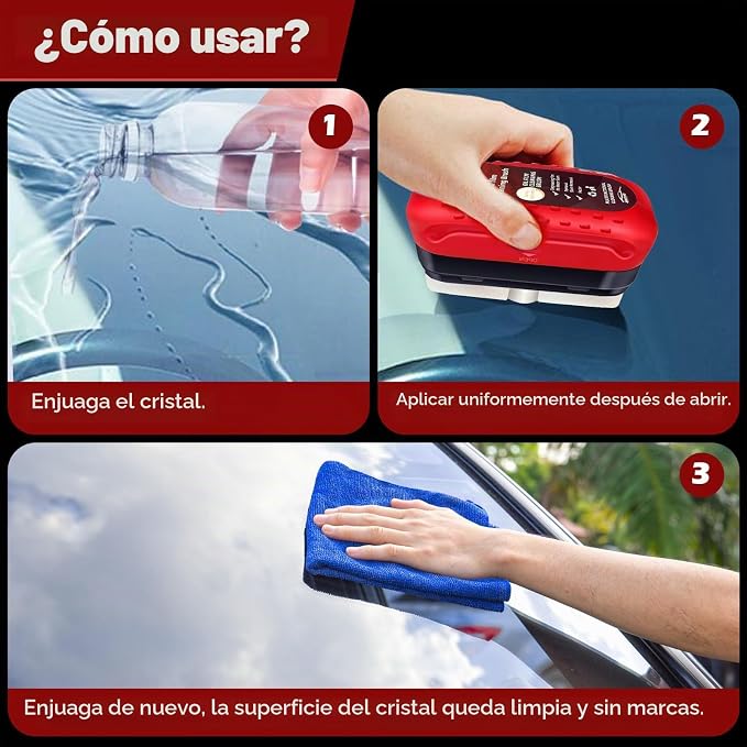 Limpiador de película de aceite para cristales