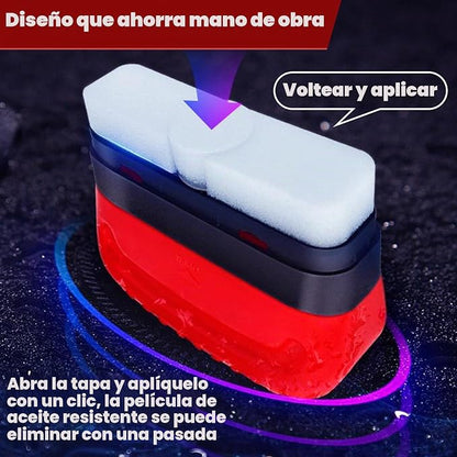 Limpiador de película de aceite para cristales